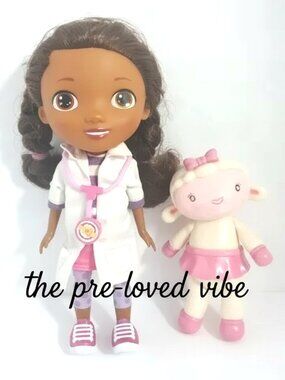 Disney Jr. Doc McStuffins 12" Doll Lambie Plastic Toy